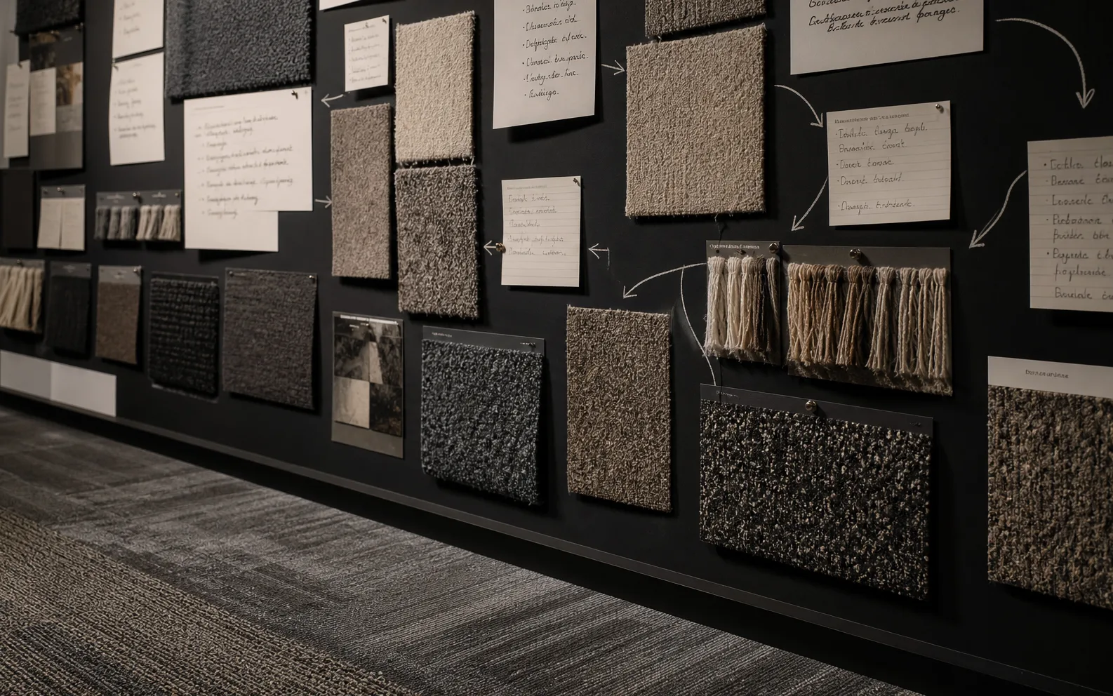 De quoi dépend le prix d'un tapis sur mesure ? — Mettre le budget à l'étape du concept